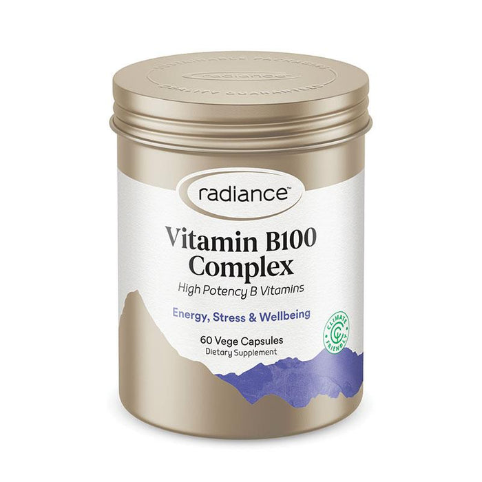 Radiance Vitamin B100 Complex VegeCaps 60