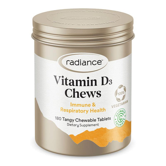 Radiance Vitamin D3 Chewable Tablets 180