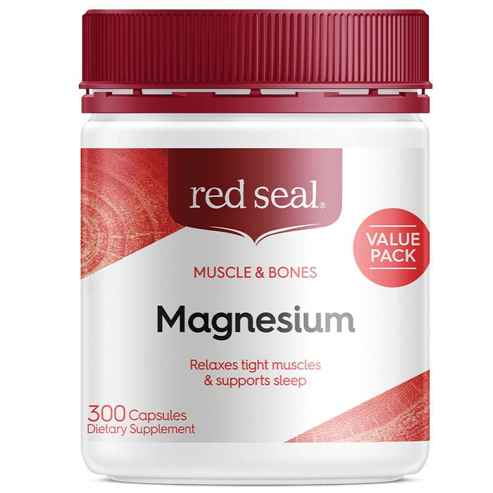 Red Seal Magnesium Capsules 300