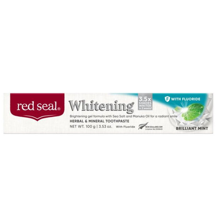 Red Seal Toothpaste 100g Whitening With Fluoride