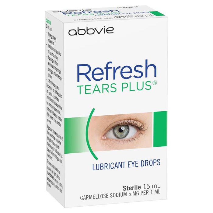 Refresh Tears Plus Lubricant Eye Drops 15mL