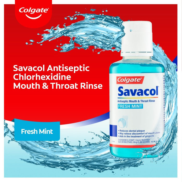 SAVACOL Fresh Mint M&T Rinse 300ml