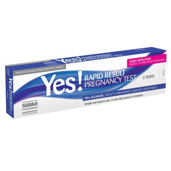 SBM Yes Rapid Result Pregnancy Tests 2