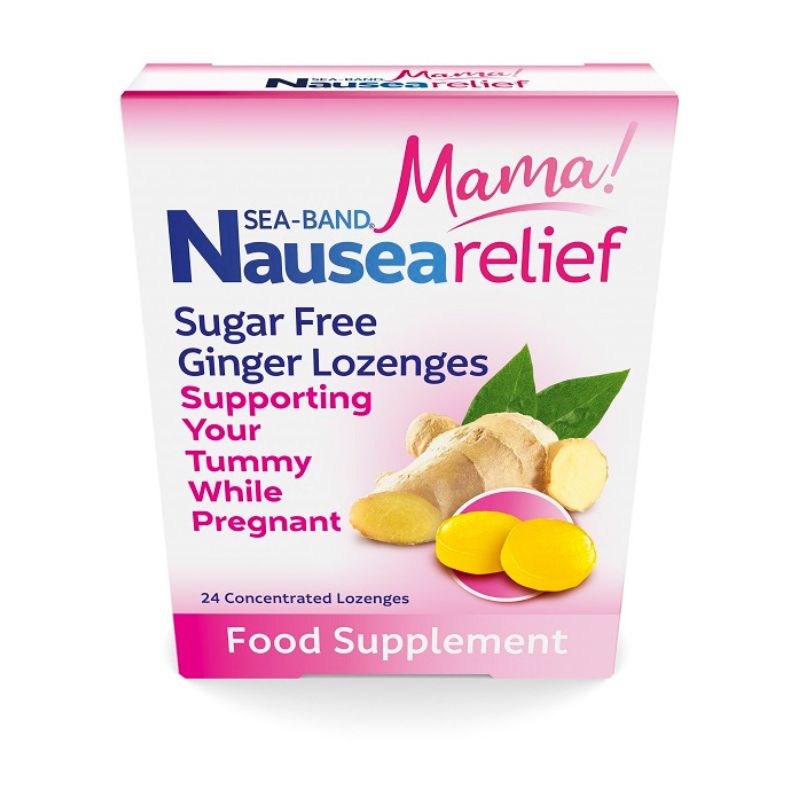 SEA BAND Mama Ginger Lozenge 24pk