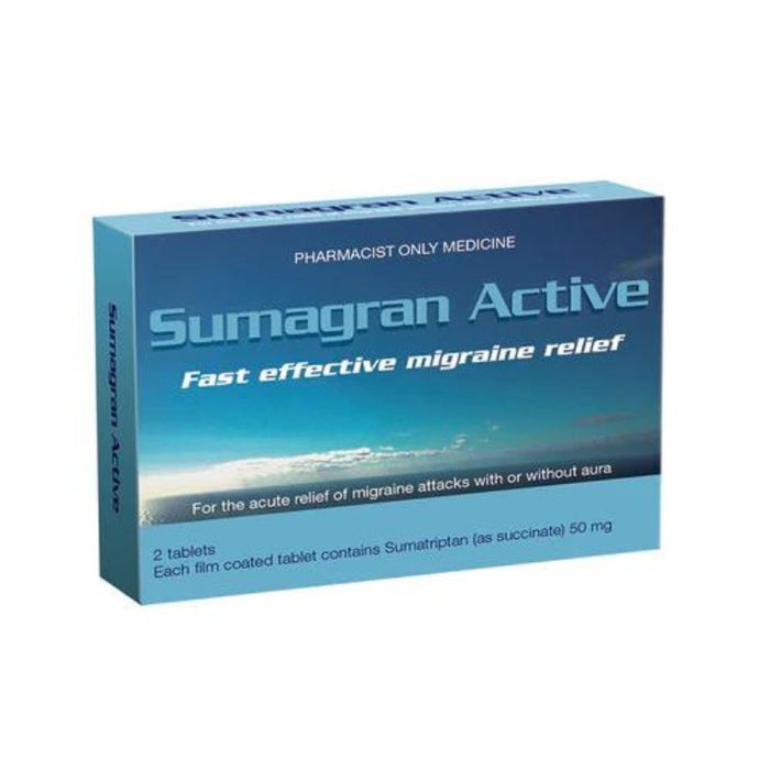 SUMAGRAN Active 50mg Tab 2Pk