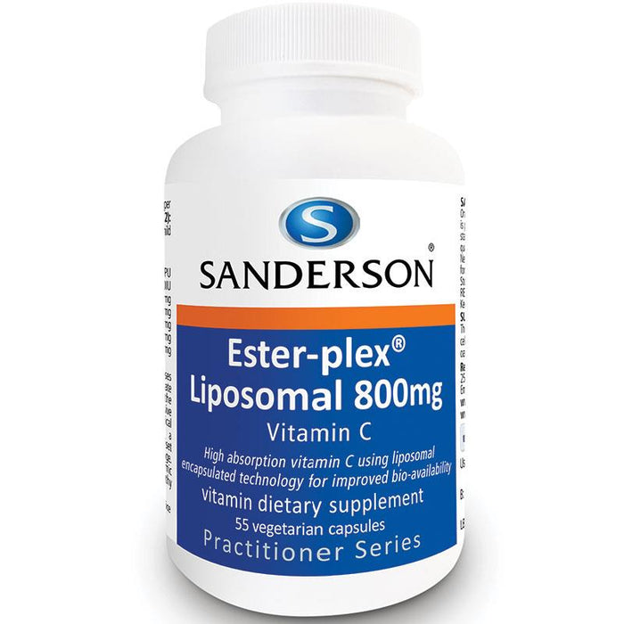 Sanderson Ester-plex Liposomal 800mg Vitamin C Capsules 55