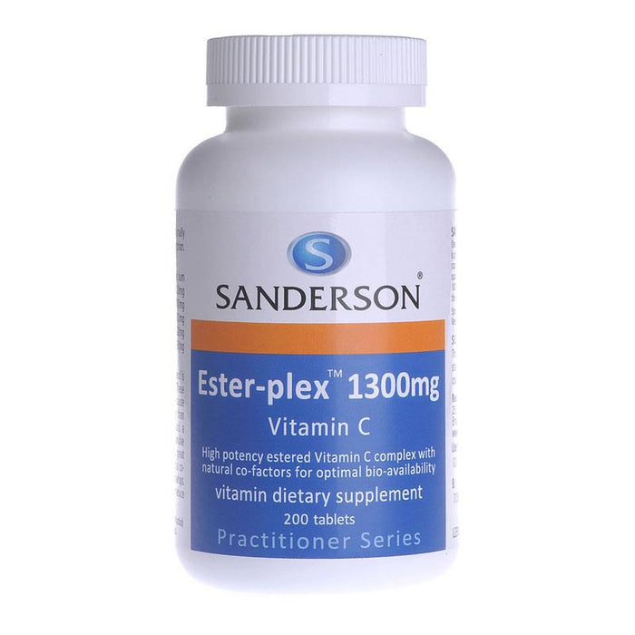 Sanderson Ester-plex Vitamin C 1300mg Tablets 200