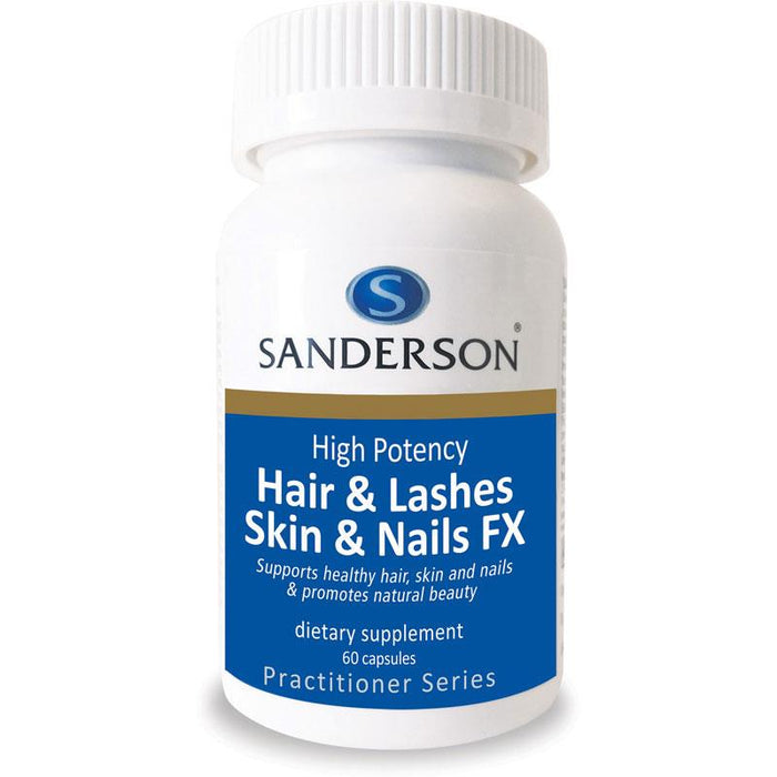 Sanderson Hair & Lashes, Skin & Nails FX Capsules 60