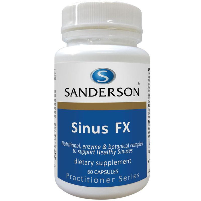 Sanderson Sinus FX Capsules 60