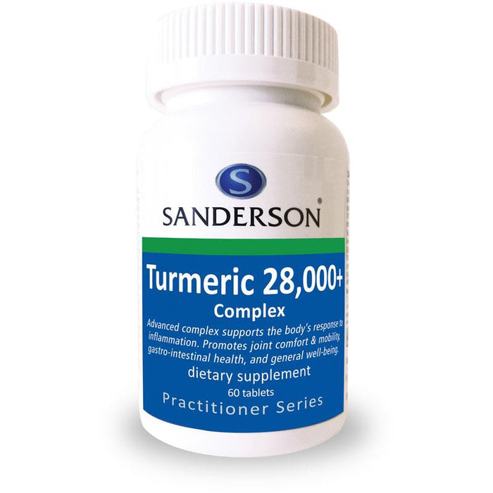 Sanderson Turmeric 28000+ Complex Tablets 60