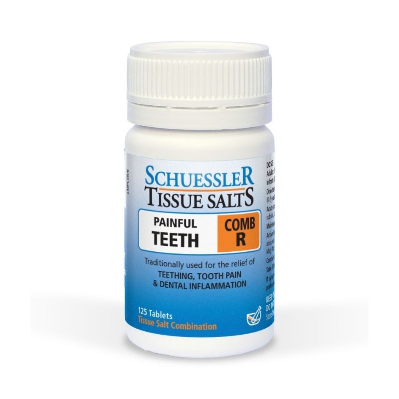 Schuessler Tissue Salts COMB (R) Painful Teeth 125 Tablets