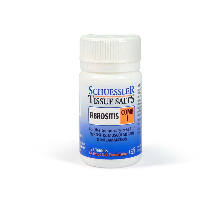 Schuessler Tissue Salts Combination (I) Fibrositis Tablets 125