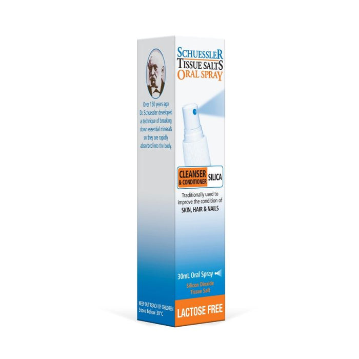 Schuessler Tissue Salts Oral Spray - Silica Cleanser & Conditioner 30ml