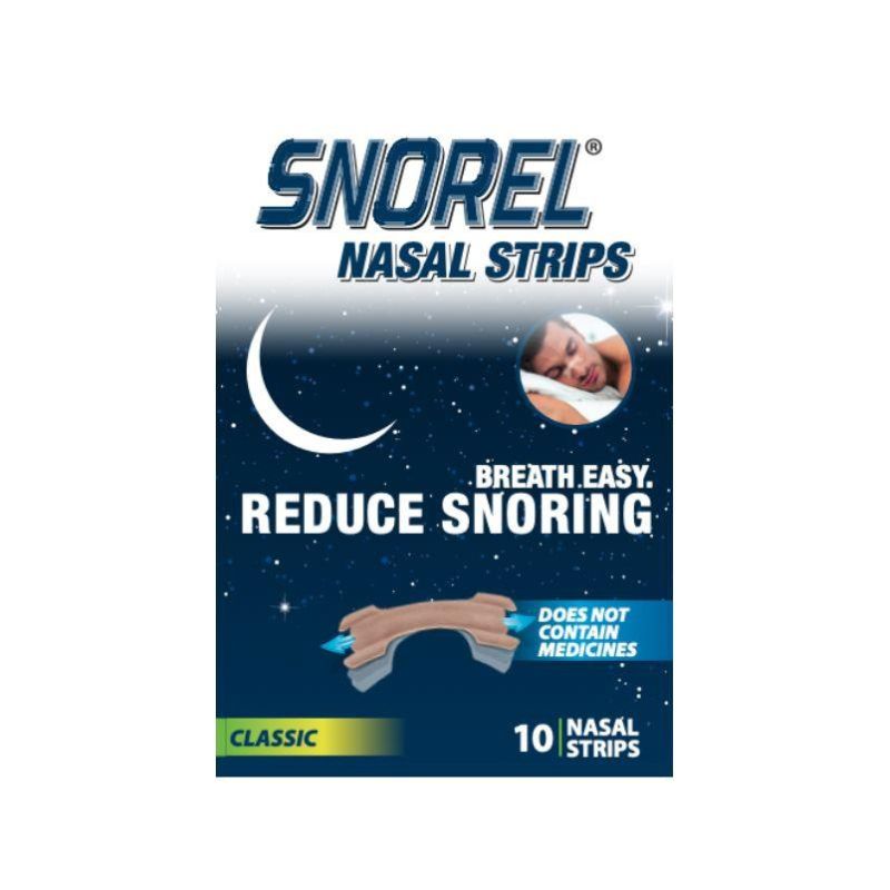 Snorel Snoring Nasal Strips 10 Pack