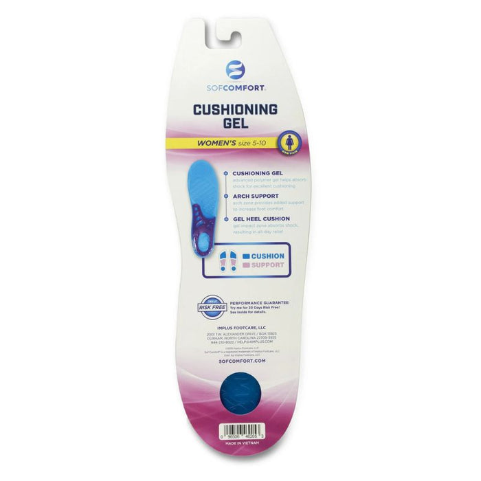 Sof Comfort Cushioning Gel Women 5-10