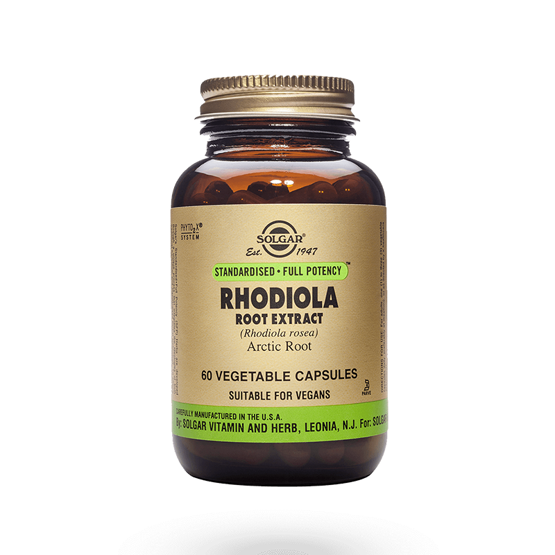Solgar Rhodiola Root Extract VegeCaps 60