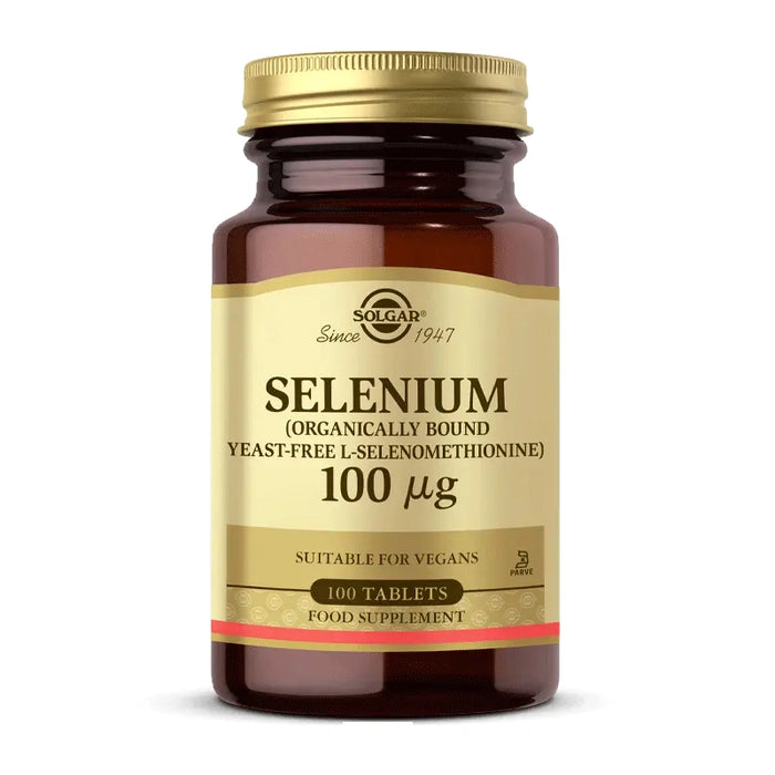 Solgar Selenium 100mcg Tablets 100