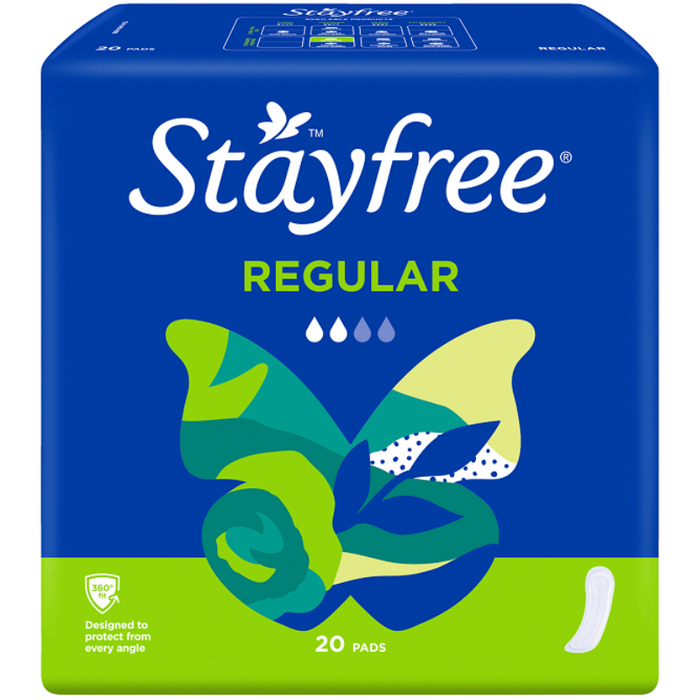 Stayfree Pads 20 Regular