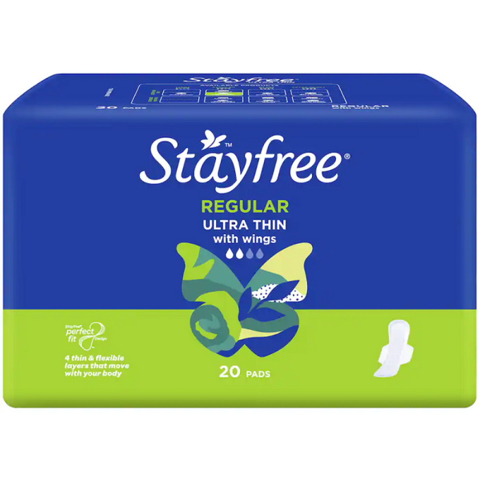 Stayfree Pads Ultra Thin with Wings 20 Regular