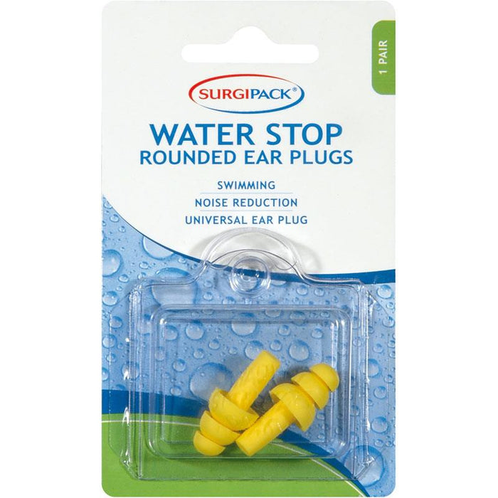 SurgiPack Water Stop Ear Plugs 1 Pair - Reusable