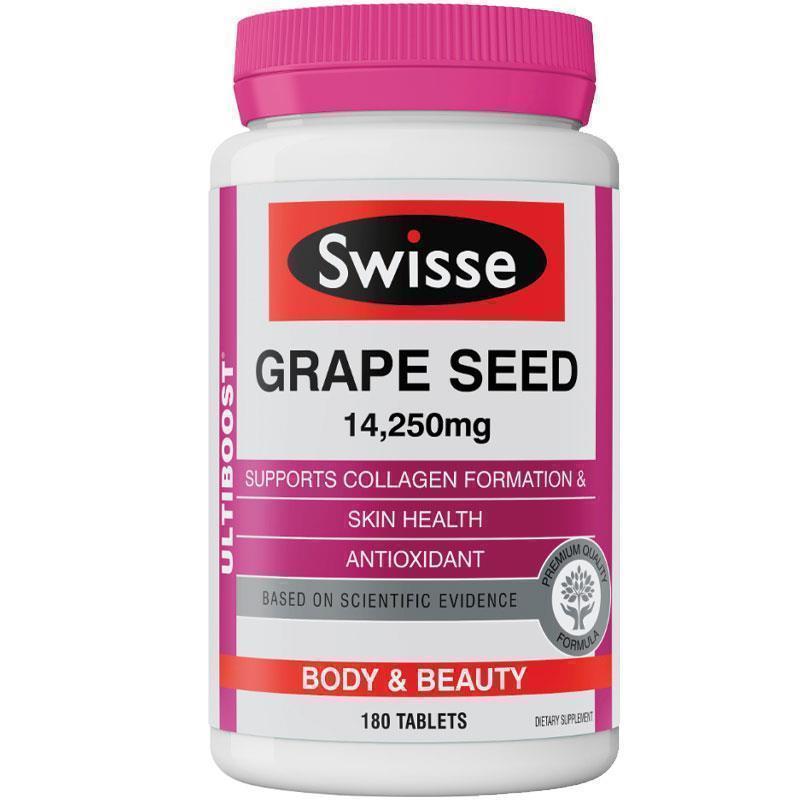 Swisse Grape Seed 14,250mg Tablets 180