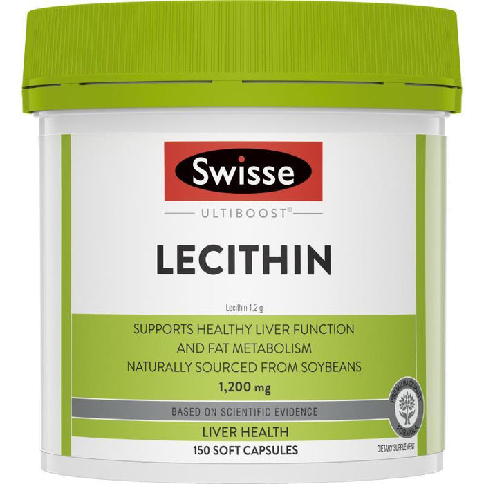 Swisse Lecithin 1200mg Capsules 150