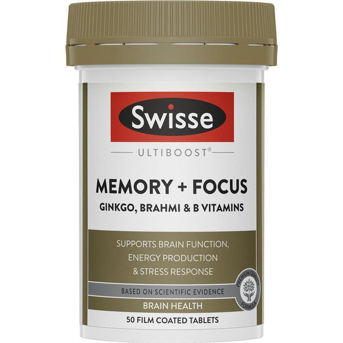 Swisse Memory + Focus Tablets 50