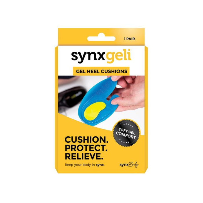 Synxgeli Heel Cushions Large 1 pair