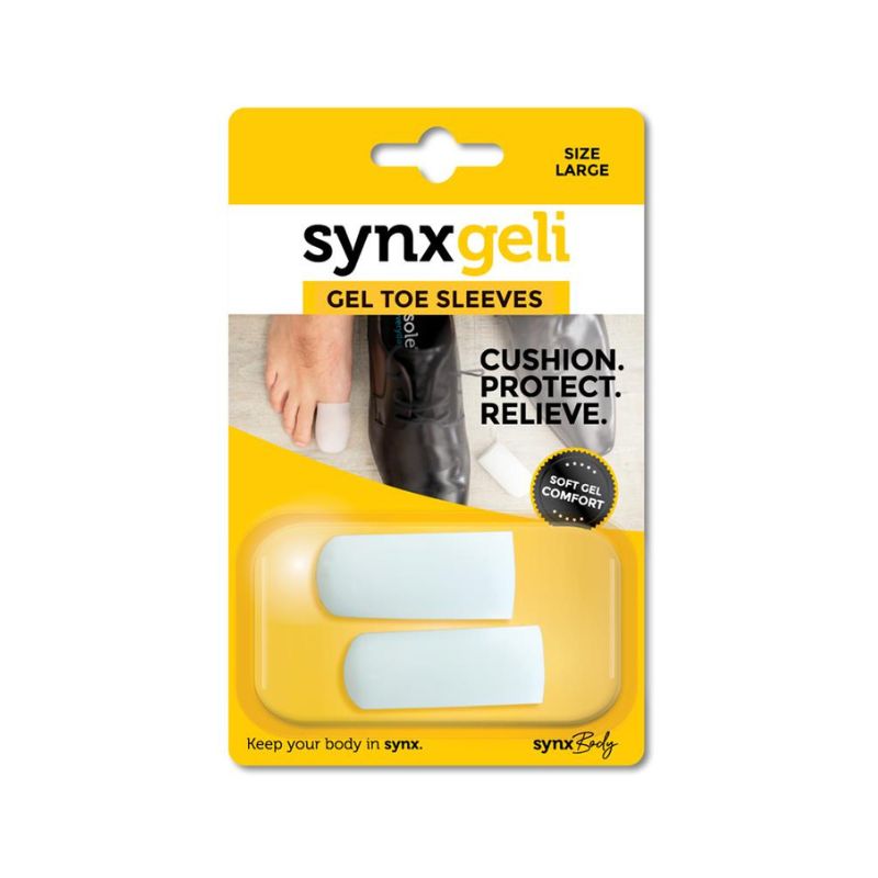 Synxgeli Toe Sleeves Large 1 pair