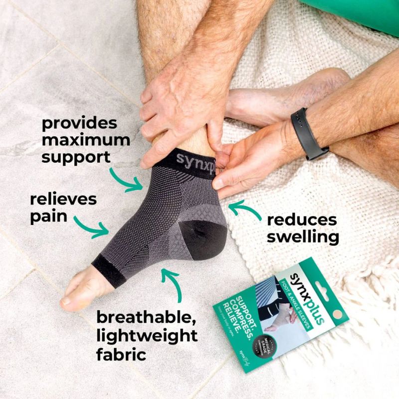 Synxplus Foot & Ankle Sleeve X-Large Nude