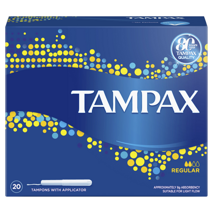 Tampax Tampons with Applicator REGULAR 20