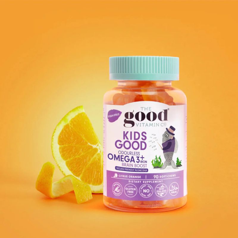 The Good Vitamin Co Kids Good Omega3 Brain Support 90s