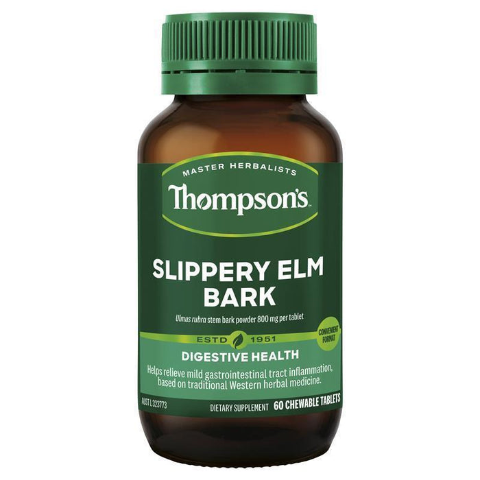 Thompsons Slippery Elm Bark Chewable Tablets 60