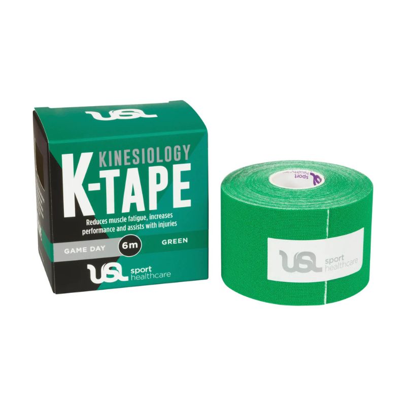 USL K-Tape Game Day Green 5cm x 6m