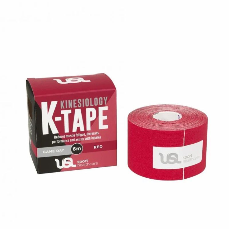 USL K-Tape Game Day Red 5cm x 6m