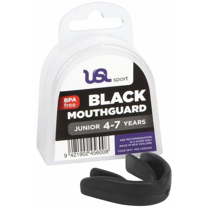 USL Sport Mouthguard Junior BLACK 4 7 Years