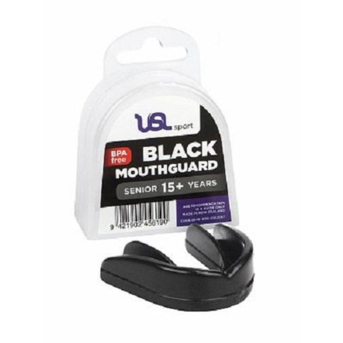 USL Sport Mouthguard Senior BLACK 15+ Years