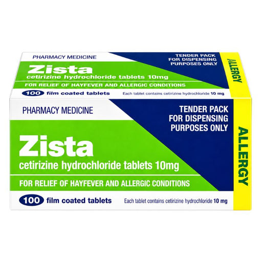 Zista 10mg Tablets 100
