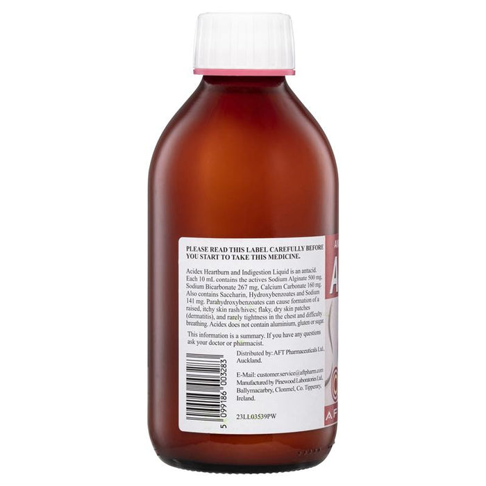 Acidex® Heartburn & Indigestion Liquid Aniseed Flavour 500mL