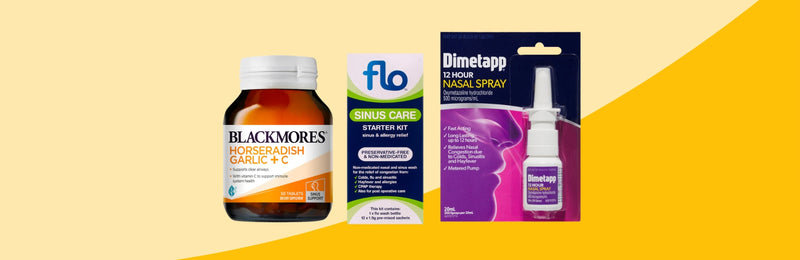 Allergy and sinus relief options