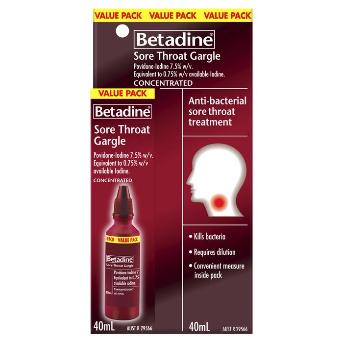 BETADINE Sore Throat Gargle 40ml