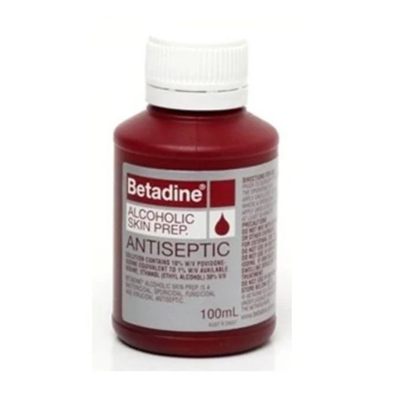 BETADINE ALCOHOL PREP 100ml
