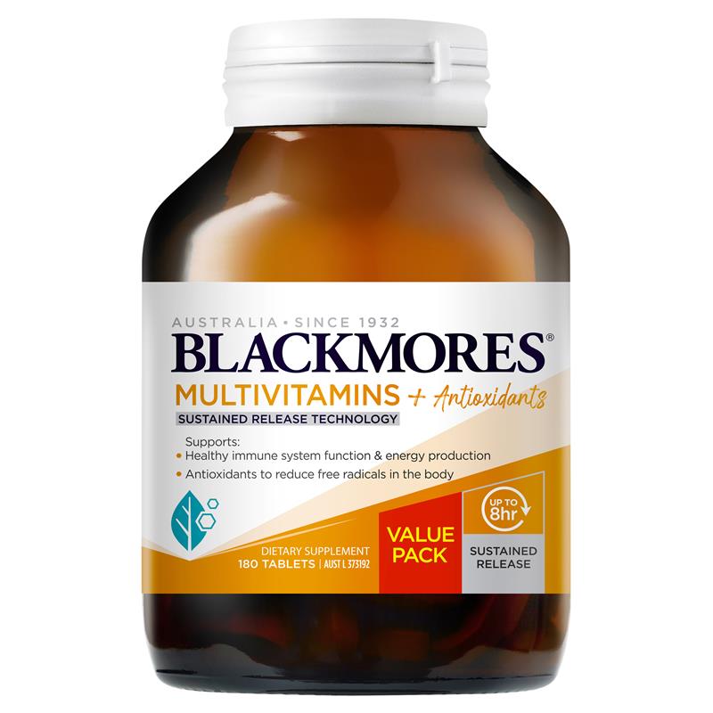 Blackmores Multivitamins + Antioxidants Tablets 180
