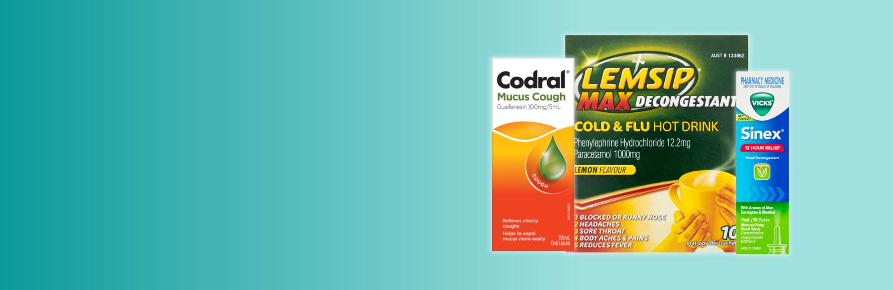 Cold & flu relief products