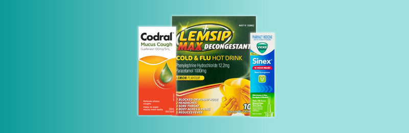 Cough, cold and flu range
