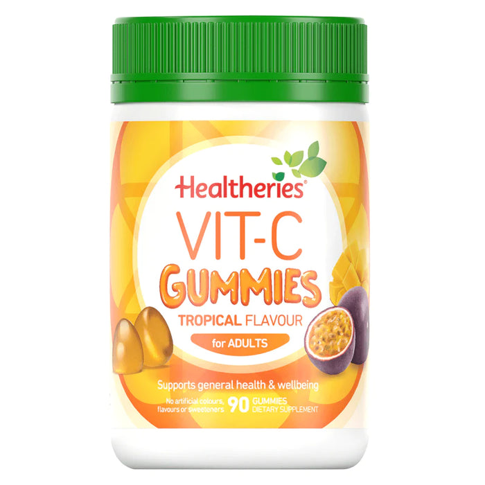 Healtheries Vit C Gummies for Adults 90 - Tropical