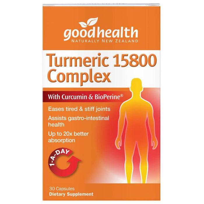 Good Health Turmeric 15800 Complex Capsules 30