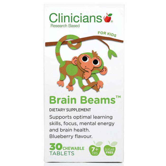 Clinicians Kids Brain Beams Chewable Tablets 30