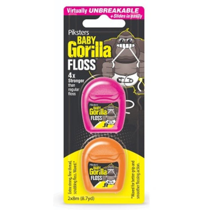 piksters baby gorilla floss 4m twin_pack colours vary