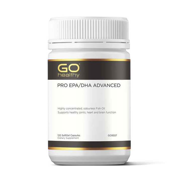 GO Healthy PRO EPA/DHA Advanced SoftGel Capsules 120